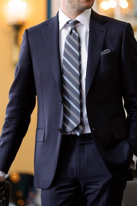 best ties for blue suits.